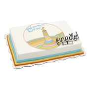Oh The Places You'll Go Sheet Cake