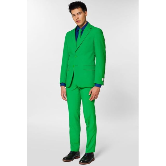 Costume Classique Vert Perruche pour Homme Adulte pour la Saint-Patrick - US42