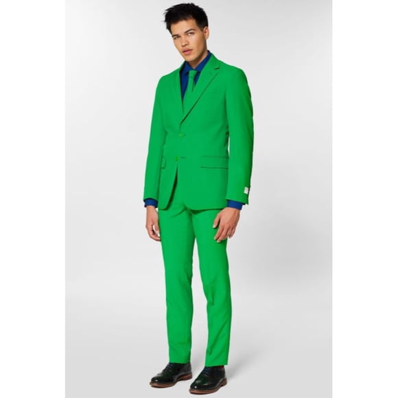 Costume Classique Vert Perruche pour Homme Adulte pour la Saint-Patrick - US42