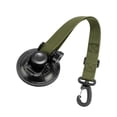 thumbnail image 4 of Correa de sujeción ajustable para equipaje con ventosa de silicona de 43,5 a 60 cm, accesorio de montaje sencillo, cinturón de sujeción versátil y Verde, 4 of 8