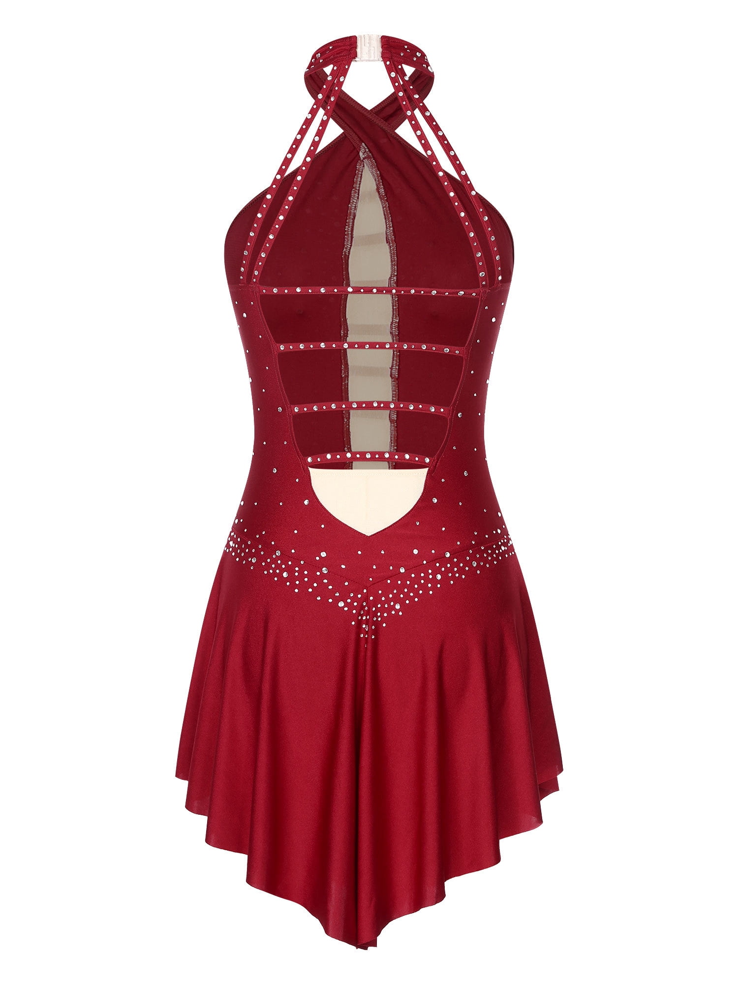 【♡mskn♡ 】DIVER DIMENSIONAL DRESS Doomiva-Women-s-Figure-Skating
