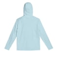 thumbnail image 4 of CCRFTGI Mens Shirts Sun Hoodies with Mask Sun Protection Long Sleeve Rash Guard Shirts Outdoor Hiking Swimming Fishing Lightweight 2026 Summer Shirt Light Blue XXL, 4 of 7