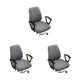 thumbnail image 2 of Protector de silla Yuarrent de 2 piezas antideslizantes color gris, 2 of 6