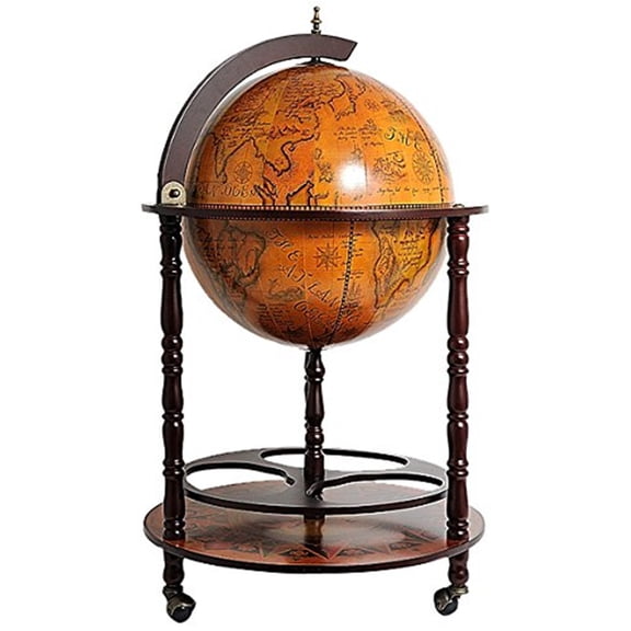 Globe drink cabinet 17 3/4 inches