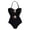 A30-Black, variant on Hessimy Girl Swimsuit One Piece Bathing Suit Summer Beach Swimwear with Adjustable Straps(Black,9-10 Years)
