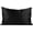 Black, variant on Kitsch Satin Pillowcase, Modern, Standard, 1 Count