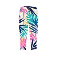 thumbnail image 4 of EchfiProm Jogger Capris for Women Multicolor Yoga Gym Slim-Leg Athleisure Joggers XL, 4 of 5