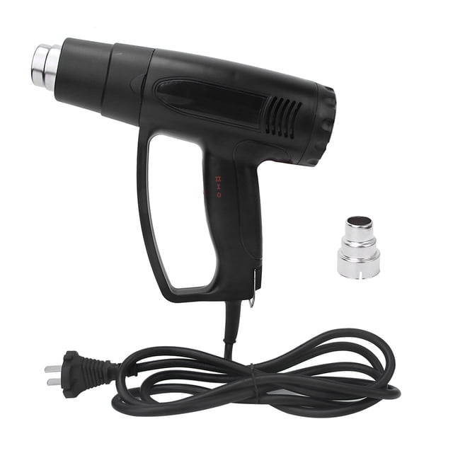 Industrial Hot Air Gun Stepless Temperature Adjustment Electric Heat Gun 2000W CN Plug 220V