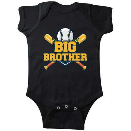 

Inktastic Big Brother Baseball Gift Baby Boy Bodysuit