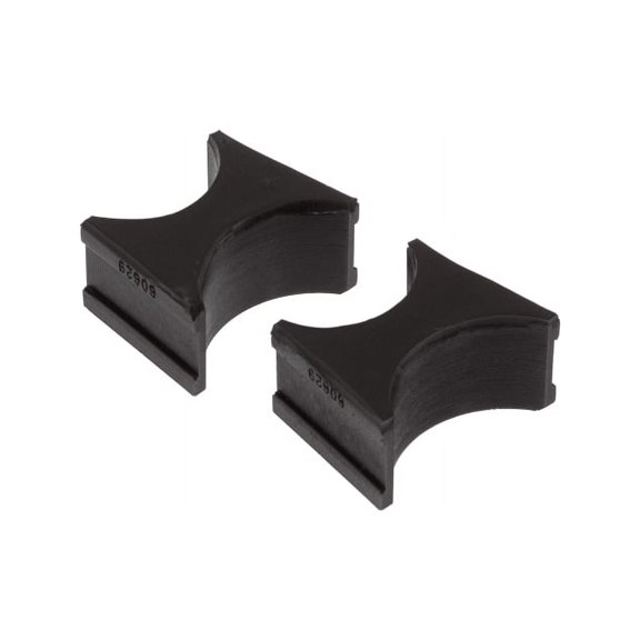 Prothane Universal Shock Reservoir Mounts - 1.5/2.0 Diameter - Black