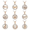 thumbnail image 1 of Collar de Constelación Horóscopo Virgo XianweiShao 18K Plated 12 Zodiac, 1 of 1