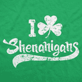 thumbnail image 2 of I Clover Shenanigans Hoodie Funny Green Clover Sweatshirt Novelty Shirt, 2 of 8