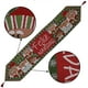 thumbnail image 3 of JM Camino de mesa de punto navideño de 180 cm, decoración bordada de mesa navideña, decoración de regalo navideño navideño （Papá Noel） JM RV021031-00009SDJ, 3 of 5
