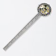 thumbnail image 2 of Daisy Vintage Silver Lace-Edged Bookmark: a Delightful Gift for Book Lovers and Readers, 2 of 5