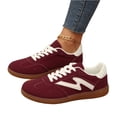 thumbnail image 5 of KEVCHE Womens Lightweight Soft Sole Sports Casual Shoes, 2026 Fashion Lace-Up Sneakers with Soft Foam Insole, Non-Slip Trendy Walking Shoes for Women, 5 of 5