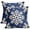 Blue, variant on Blue Christmas Pillow Covers 18x18 Inch Set of 2, Xmas Snowflakes Rustic Winter Themed Decorative Throw Pillow Cases Outdoor Linen Cushion Covers Farmhouse Sofa Couch Bed Decor
