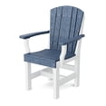 thumbnail image 4 of Wildridge Heritage 5-Piece 44"x44" Dining Set, Patriot Blue and White - Outdoor Weather Resistant Recycled Plastic Furniture for Patio, 4 of 5
