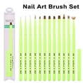 thumbnail image 6 of vnanda Fruit Green Nail Pen Nail Art Pen Fruit Green Versatile Easy to Use Lightweight Uv Manicure Pen for Beautiful Nail Designs, 6 of 8