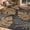Black/Brown, variant on Funslane Outdoor Rug 8' x 10', Waterproof Plastic Straw Mat, Foldable & Reversible, Indoor Outdoor Rugs for Patio, Deck, RV, Beach, Picnic, Black/Brown