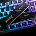 thumbnail image 3 of Kingston FURY Beast 64GB RGB (4x16GB) 3200MT/s CL16 Desktop Memory Kit of 4, 3 of 4