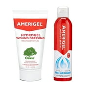 Care (3 Oz. Hydrogel Dressing, 7.1 Fl Oz. Saline Wash) - Moisture-Rich And Advanced Skin And Care