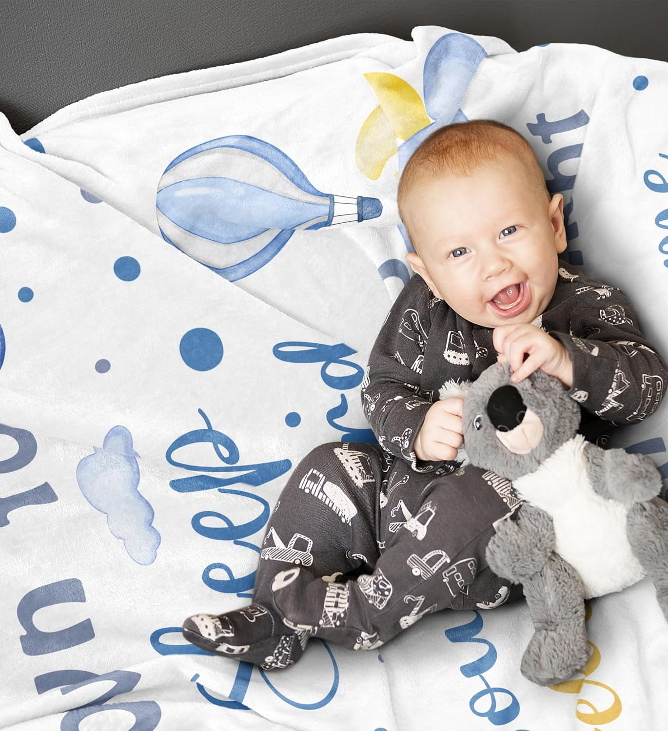 Unique Baptism Gifts for Boys Girl Baptismal Blanket 40"x50" Sweet Christian Gifts for Kids Soft Throw Girls Boys Christening Presents for Catholic Religious Baptism Favors