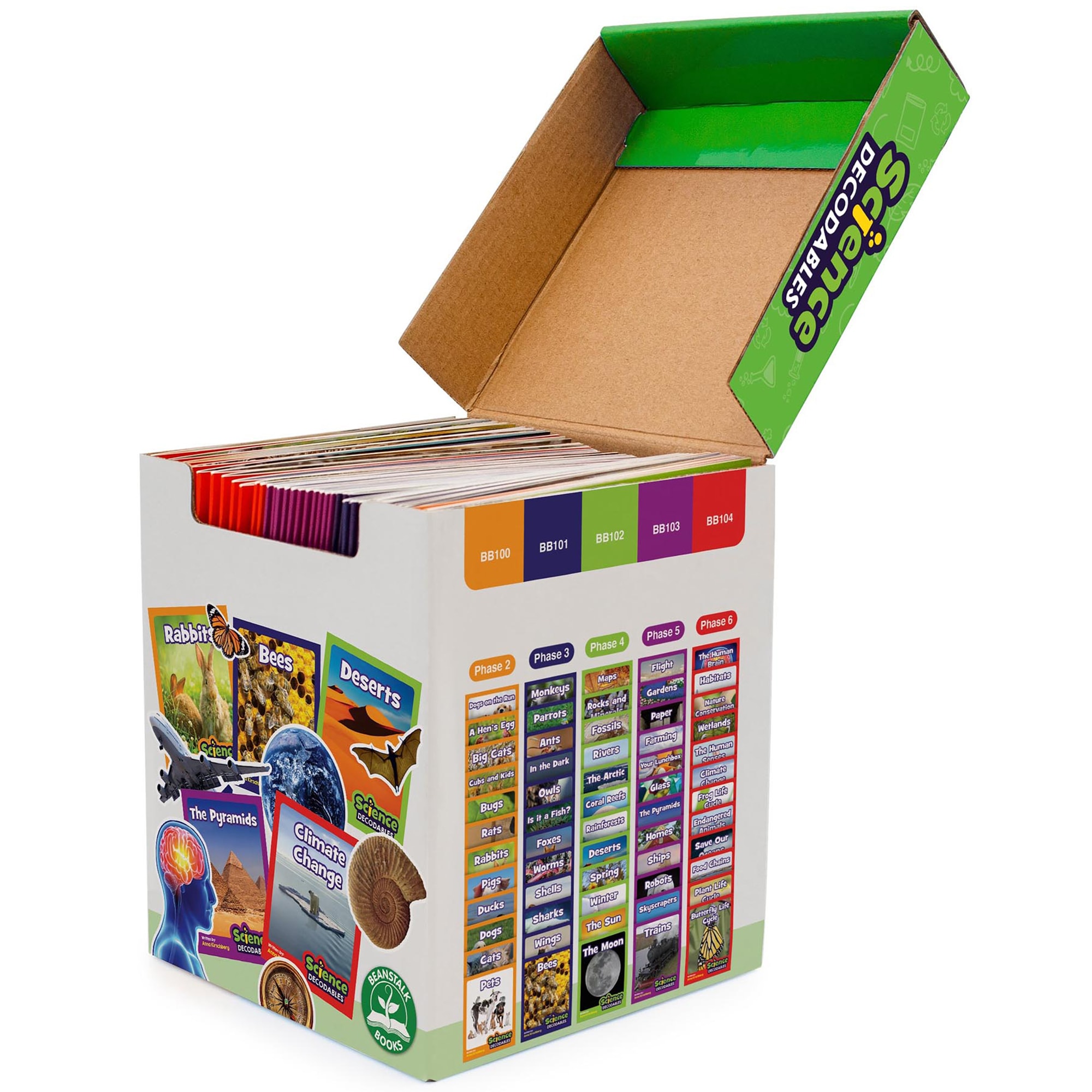 Junior Learning Science Decodables Non-Fiction Boxed Educational Learning Set