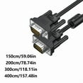 thumbnail image 6 of Durability VGA Cable VGA 15Pin Male to Male Display Cable Supports 1080P Video Cable for Computers and TVs Connection, 6 of 8