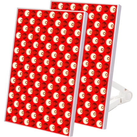 Large Red & Infrared Light Panel with Stand, 5-Wavelength System for Soothing Muscles and Enhancing Skin Radiance