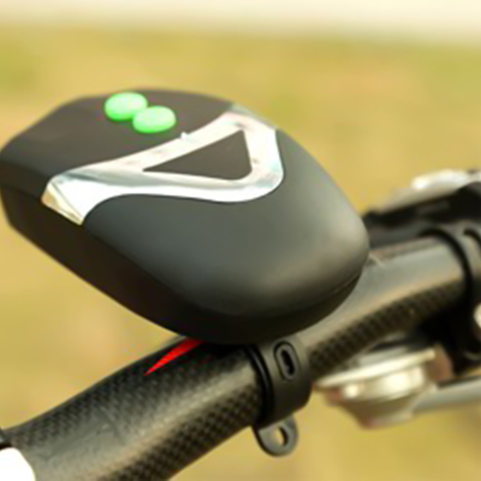 Phare Avant De Vélo LED Super Lumineux 4000mAh Rechargeable USB Type-C + Klaxon 120dB – Étanche IP44