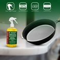 Cast Iron Oil by Foodieville for Seasoning Cast Iron Cookware