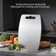 thumbnail image 3 of Stainless Steel Cutting Boards, Multi-Functional Non Stick Chopping Board for Kitchen,Hygiene & Durability Easy to Clean Metal Chopping Board Set,Dishwasher Safe & Warp Proof, 3 of 7