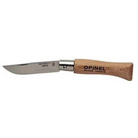 OPINEL NON LOCK STAINLESS KNIFE (4CM) (Best Non Locking Knife)