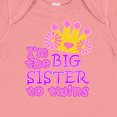 thumbnail image 4 of Inktastic I'm the Big Sister to Twins. Girls Baby Bodysuit, 4 of 5