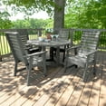 thumbnail image 2 of Highwood Furniture Weatherly 5pc Round Dining Set, 2 of 9