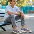 thumbnail image 4 of Psesaysky Cartoon Rabbits Casual Shoes for Kids Girls Boys Easter Slip-on Light Comfortable Sneakers Size 11-15, 4 of 8