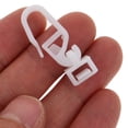 thumbnail image 2 of MLINS 36 Pcs Belt Gazebo Curtain Hooks 3.50X1.20X0.80CM White, 2 of 8