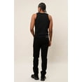 thumbnail image 5 of Victorious Men's Distressed Rip and Repair Denim Jeans DL1119 - Spider Black - 42/32, 5 of 7
