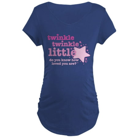 

CafePress - Twinkle Twinkle Pink Maternity Dark T Shirt - Maternity Dark T-Shirt