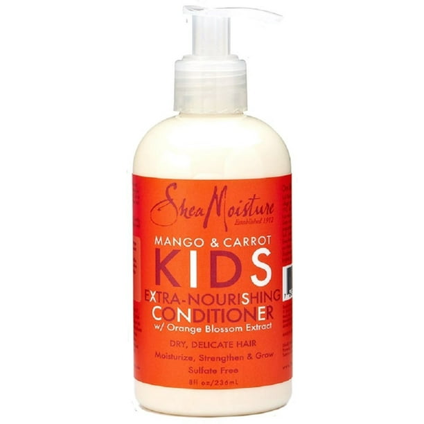 Shea Moisture Kids Extranourishing Conditioner, Mango & Carrot 8 oz