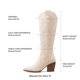 thumbnail image 3 of DREAM PAIRS Botas Vaqueras para Mujer Hasta Las Rodilla, Cowboy Boots Mujer Con Tacón, 3 of 5