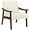 Beige, variant on HYJY Corduroy Accent Chair, Mid-Century Modern Armchair with Solid Wood Legs, Reading Leisure Chair with High Back for Living Room Bedroom Waiting Room Beige