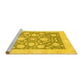 thumbnail image 2 of Ahgly Company Machine Washable Indoor Rectangle Oriental Yellow Traditional Area Rugs, 5' x 8', 2 of 4