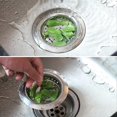 thumbnail image 4 of 2 Pack Kitchen Sink Strainer Plug, Stainless Steel Sink Filter Drain Cover with Lift-up Handle, Rim Diameter 11cm, 4 of 5