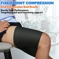 thumbnail image 4 of QJUHUNG Thigh Compression Sleeves (Pair) for Women & Men  Beige S, 4 of 7