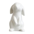 thumbnail image 2 of jifeng Adorable Rabbit Statue Sculptures Ceramic Crafts Animal Collectible Easter Bunny B 5.5x10cm, 2 of 9