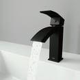 thumbnail image 4 of VIGO Satro Single Handle Single-Hole Bathroom Faucet in Matte Black, 4 of 13