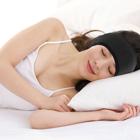 Raindrops Comfortable Grey Sleep Ear Muff for Winter Noise Cancelling Adjustable Ear Warmers