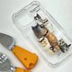 thumbnail image 3 of Korean Cool Sunglasses Cat Phone Cases for IPhone 15 14 13 12 11 Pro Max X XS XR 7 8 SE Transparent Soft Shell INS Cute Punk Y2K, 3 of 5