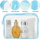 thumbnail image 3 of Bolsas cosméticas Tbestmax, transparentes, impermeables, artículos de tocador de viaje, 10 unidades, 3 of 7